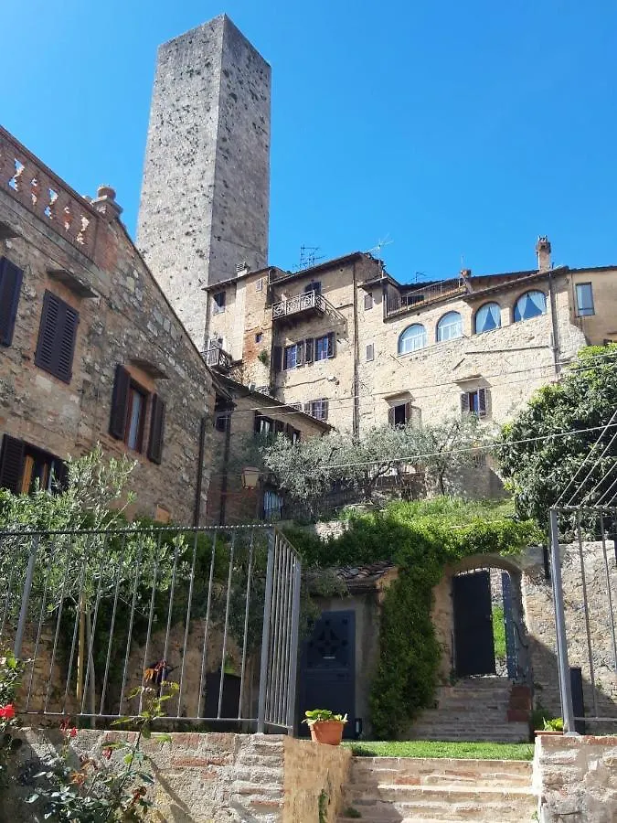 The Tower'S Garden Apartment San Gimignano